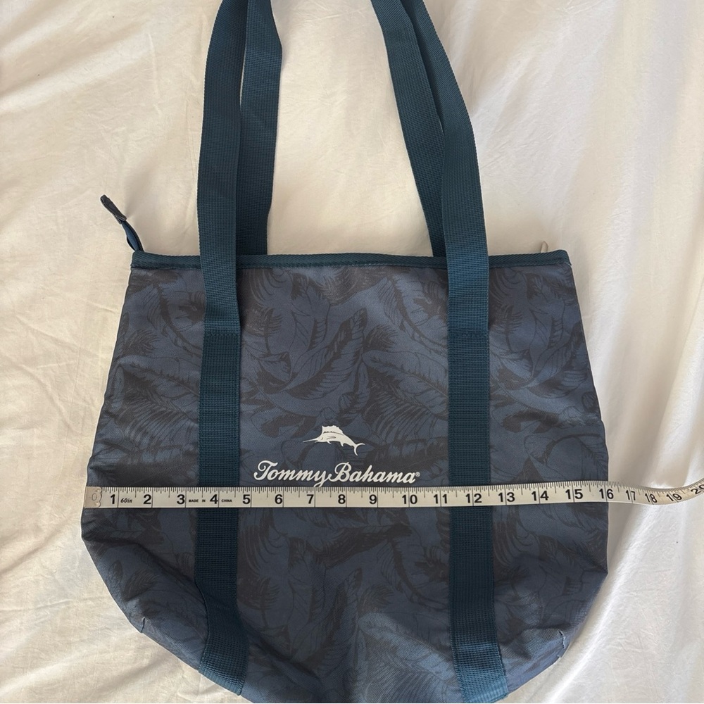 Tommy Bahama Insulated Lined Cooler Tote Beach Bag 17x13x6" Tropical Floral